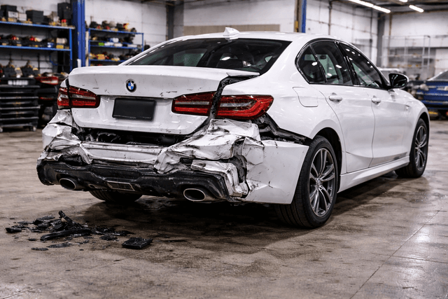 تجديد خلفية بي ام دبليو (BMW) - قبل